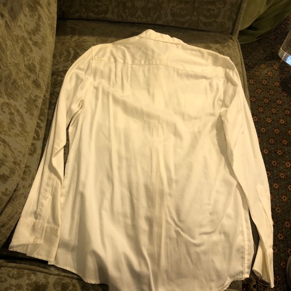 INC white button down shirt small - Picture 8 of 9